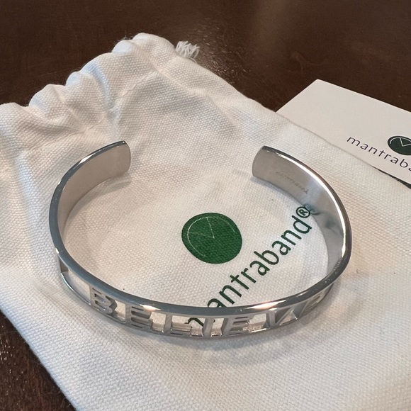 MantraBand Believe Statement Bracelet - Picture 3 of 3